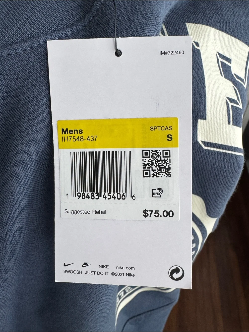 NWT Nike Club Men’s Pullover Hoodie